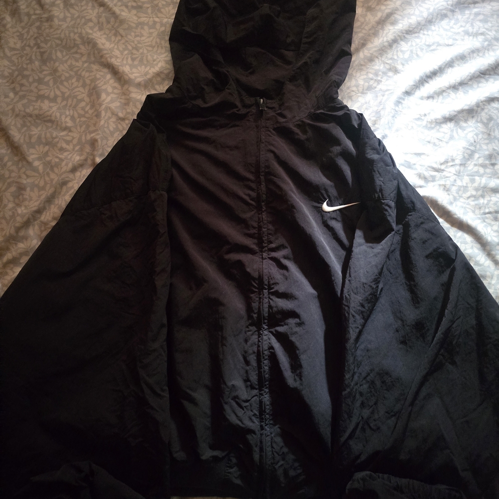 Fear of God x NIKE Black Windbreaker Jacket